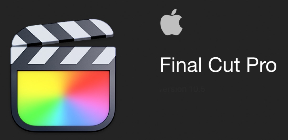 Final Cut Pro splashscreen